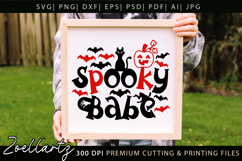 Spooky Season SVG for Cricut Halloween T-shirt Mug Design Product Image 3