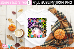 Spooky Halloween Ghost Sublimation PNG