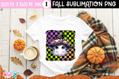 Spooky Halloween Ghost Sublimation PNG