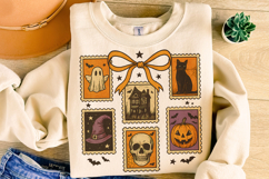 Spooky Halloween PNG, Ghost PNG, Pumpkin PNG, Ghouls PNG Product Image 5