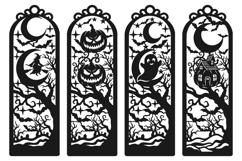 Spooky Halloween Laser Cut Bookmarks Product Image 2