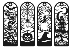 Spooky Halloween Laser Cut Bookmarks Product Image 2
