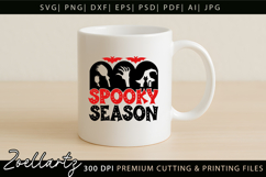 Spooky Season SVG for Cricut Halloween T-shirt Mug Design Product Image 3