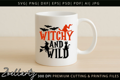 Witchy Halloween SVG for Cricut Spooky T-shirt Mug Design Product Image 3