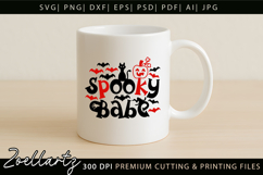 Spooky Season SVG for Cricut Halloween T-shirt Mug Design Product Image 4