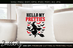 Hello My Pretties SVG for Cricut Spooky Witch Halloween SVG Product Image 7