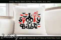 Spooky Season SVG for Cricut Halloween T-shirt Mug Design Product Image 2