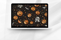 Spooky Halloween Digital Paper Bundle Product Image 2