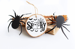 Spooky Ghost Halloween Cut File Product Image 3