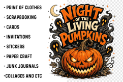 Spooky Halloween Sublimation Png Product Image 3