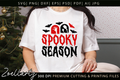 Spooky Season SVG for Cricut Halloween T-shirt Mug Design Product Image 6