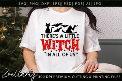 Witchy Halloween SVG for Cricut Spooky T-shirt Mug Design Product Image 3