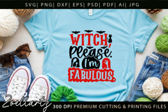 Witch Please SVG Spooky Halloween Funny T-shirt Mug Design Product Image 4