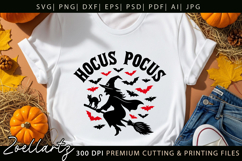 Hocus Pocus SVG Spooky Witch Funny Halloween Quote SVG Product Image 1
