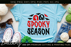 Spooky Season SVG for Cricut Halloween T-shirt Mug Design Product Image 4