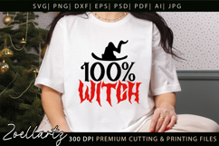 Witchy Halloween SVG for Cricut Spooky T-shirt Mug Design Product Image 4