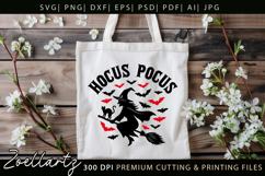 Hocus Pocus SVG Spooky Witch Funny Halloween Quote SVG Product Image 8
