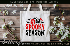 Spooky Season SVG for Cricut Halloween T-shirt Mug Design Product Image 7