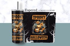 Spooky Halloween Tumbler Wrap Product Image 3