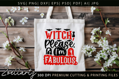 Witch Please SVG Spooky Halloween Funny T-shirt Mug Design Product Image 5