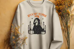 Spooky Honks Only SVG | Funny Halloween Goose PNG Design Product Image 2