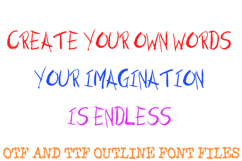 Spooky Ink Font Halloween Real Lettering Horror ABC OTF Type Product Image 3