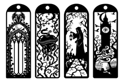 Spooky Laser Cut Wooden Bookmarks Product Image 2