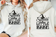 Spooky Little Babe SVG Quote Product Image 4