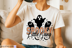 Spooky Little Gang SVG Halloween PNG T-shirt Design Product Image 3