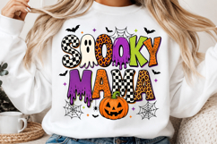 Spooky Mama Cheetah Halloween PNG Product Image 2