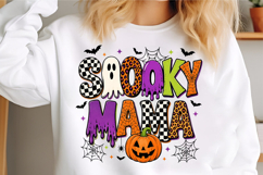 Spooky Mama Cheetah Halloween PNG Product Image 3