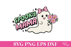 Spooky Mama Halloween SVG Quote Product Image 2
