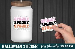 Halloween Sticker PNG, Spooky mini PNG Product Image 1