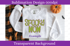 Hand Drawn Halloween Spider Alphabet and Numbers Product Image 6