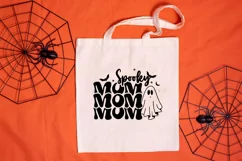 Spooky Mom halloween png svg vectors with transparent background high resolution for cricut silhouette and sublimation machine