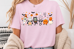 Spooky Nurse Halloween PNG, Cute Medical Sublimation Product Image 3
