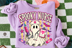 Spooky Nurse PNG,Halloween Ghost Nurse Medical Design Product Image 1