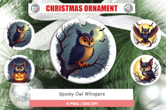 Ornament Halloween Owl Whispers Product Image 1