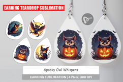 Earring Halloween Owl Whispers Product Image 1