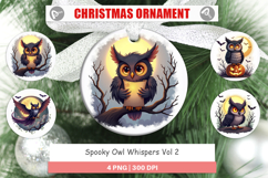 Ornament Halloween Owl Whispers Product Image 1
