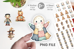 Halloween Patchwork Pals Sticker Product Image 1