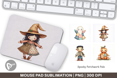 Halloween Patchwork Pals Mouse Pad Product Image 1