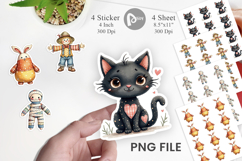Halloween Patchwork Pals Sticker Product Image 1