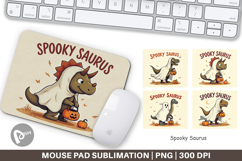 Spooky Saurus Mouse Pad Product Image 1