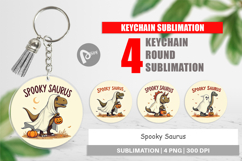 Spooky Saurus Keychain Product Image 1