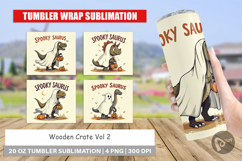 Spooky Saurus Tumbler Product Image 1