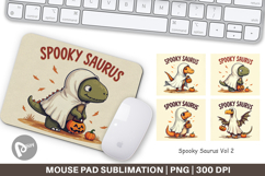 Spooky Saurus Mouse Pad Product Image 1