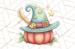 Spooky Scarecrows Halloween Clipart, Whimsical PNG Product Image 3