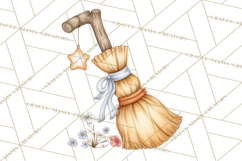 Spooky Scarecrows Halloween Clipart, Whimsical PNG Product Image 3