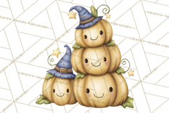 Spooky Scarecrows Halloween Clipart, Whimsical PNG Product Image 4